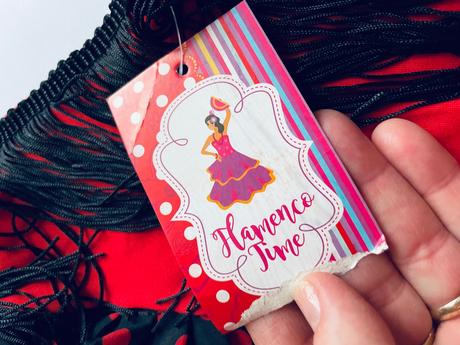 An13/ kostým španělská tanečnice - v.cca 92/98,