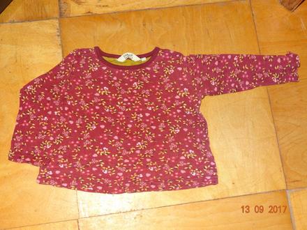 Dívčí halenka, h&m,80