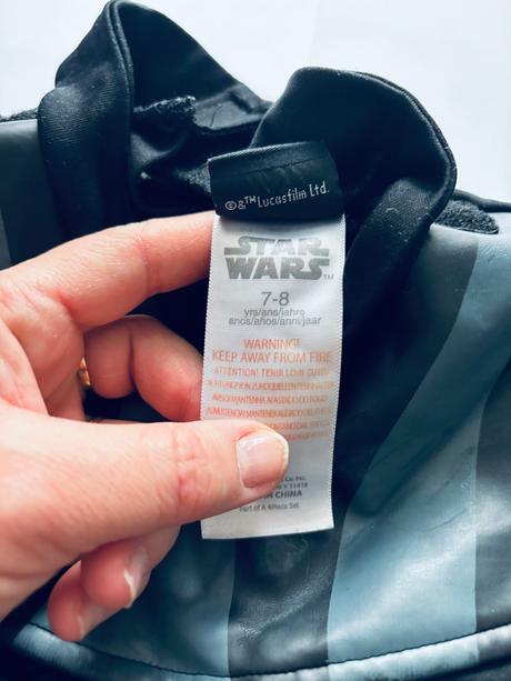 An3/ kostým star wars - v.7/8 let, 