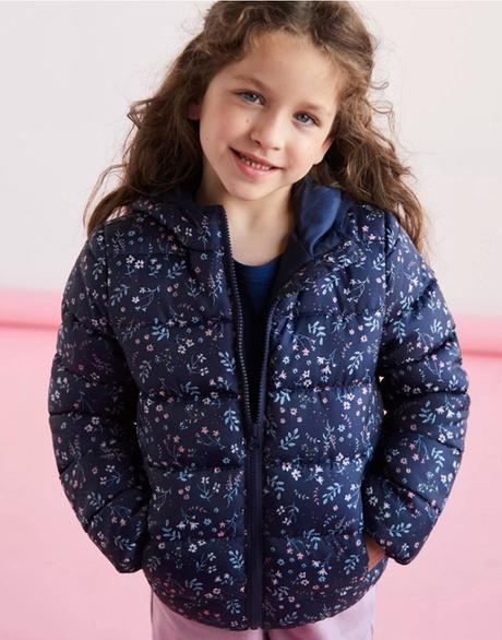 Kytičkovaná bunda přechodová dívčí vel. 128, sinsay,128