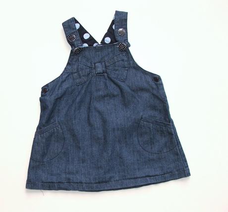 P80 riflová sukně s laclem vel. 80, baby,80