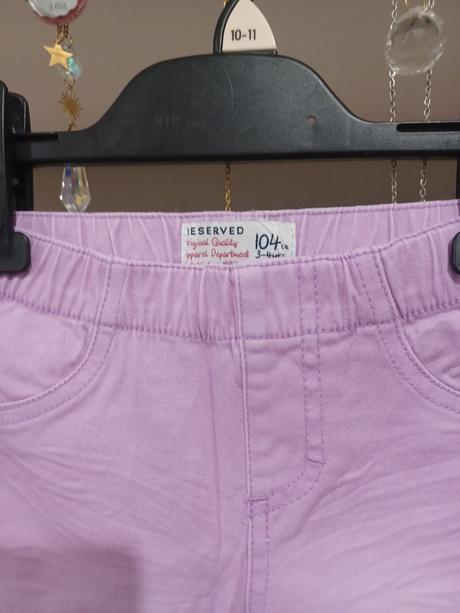 Lila džegíny 104/110, reserved,104