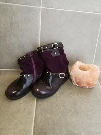 Dívčí zateplené kozačky 25, 25