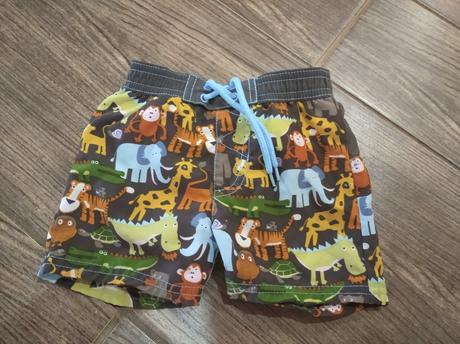Kraťasy se zvířátky, h&m,68