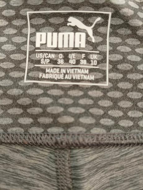 3/4 sport legíny puma, puma,36 / s / xs