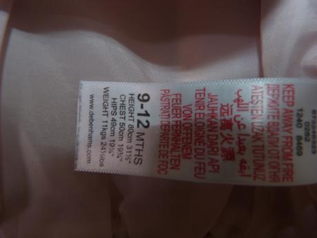 Baker šatičky vel. 9-12 měs, 80