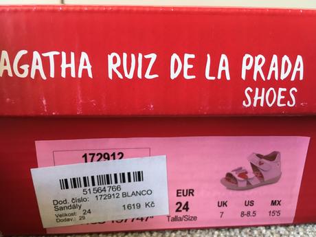 Sandálky agatha ruiz de la prada, 24