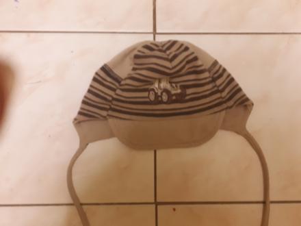 Hnědá jarní, letní čepice, 56