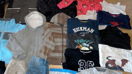 Chlapecký mix oblečení vel.116-128 podzim/zima, 122–134