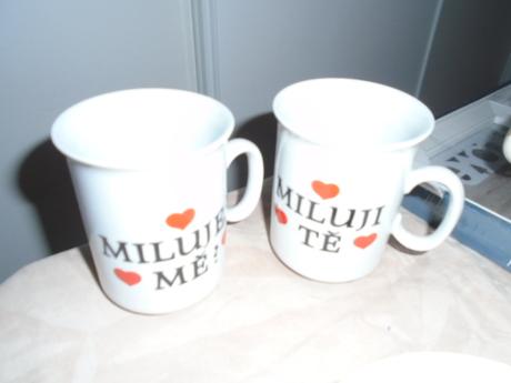 Sada hrnek hrnečky zamilované 2ks,