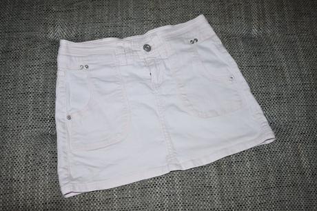 Světle růžová džínová sukně zara, velikost 152/158, zara,152