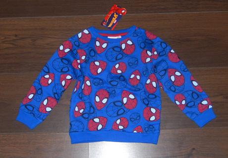 Top stav - nová mikina "spiderman" - vel.92, marvel,92