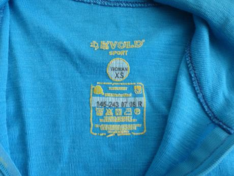 Merino termotriko devold, vel. xs, xs