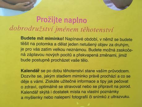 Těhotenský kalendář, 