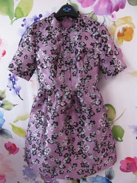 Skvělé fialové saténové šaty vero moda, vero moda,xs