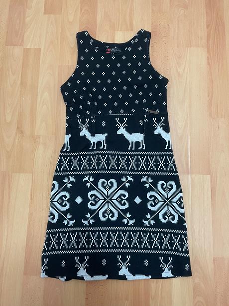 Dívčí teplejší šaty, 158