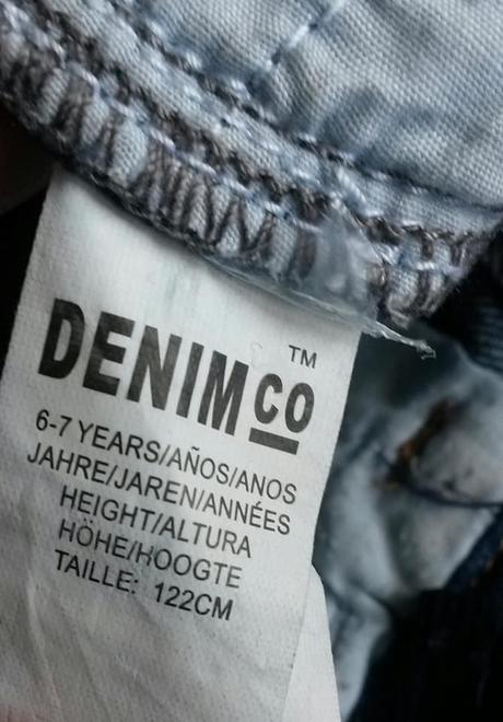 Džínové kraťasy denim co vel. 122, denim co,122