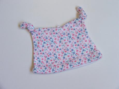 C657 dvouvrstvá květovaná čepička vel. 62, f&f,62