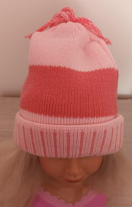 Dívčí čepice růžová, 134