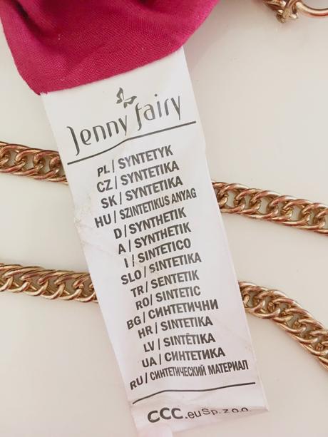 Kabelka/psaníčko jenny fairy, jenny fairy