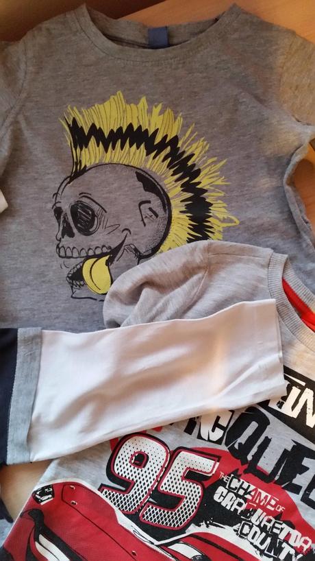 Trička a tílka 8 ks, 104