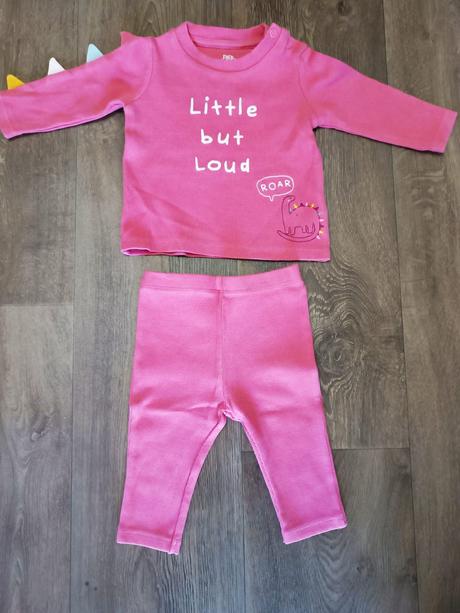 Dívčí souprava f&f s dinosaurem, vel. 3-6 měsíců, f&f,68
