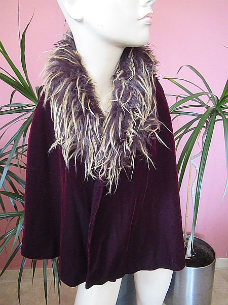 Semišové pončo, women'secret,158