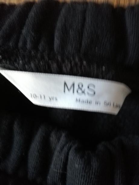 Tepláky dívčí m&s, vel. 10 -11 let., 146