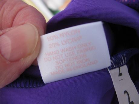 Krásný elastický fialový cvičební dres v.116/122, 116