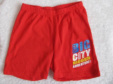 Letní bavlněné červené šortky paw patrol, nickelodeon,128