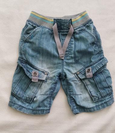 Džínové kraťasy s kapsama, next,92