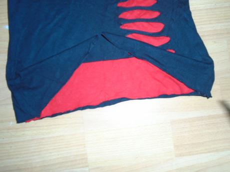 Luxusní tričko 2v1 tílko všité zavazovací, s