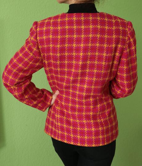 Chanelovské sáčko - kabátek páva vel.xl, xl