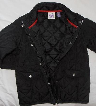 M36. přechodová prošívaná zateplená bunda/kabátek, 128