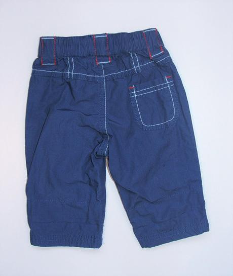 J1071 plátěné kalhoty vel. 62, disney,62