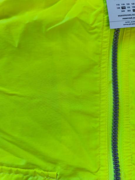 Neonová jarní bunda 146 / xs,s, reserved,146 / 152 / s / xs