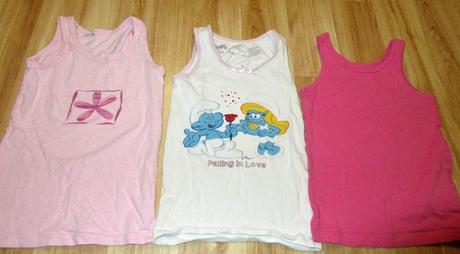 Set tílek vel. 98/104, 98