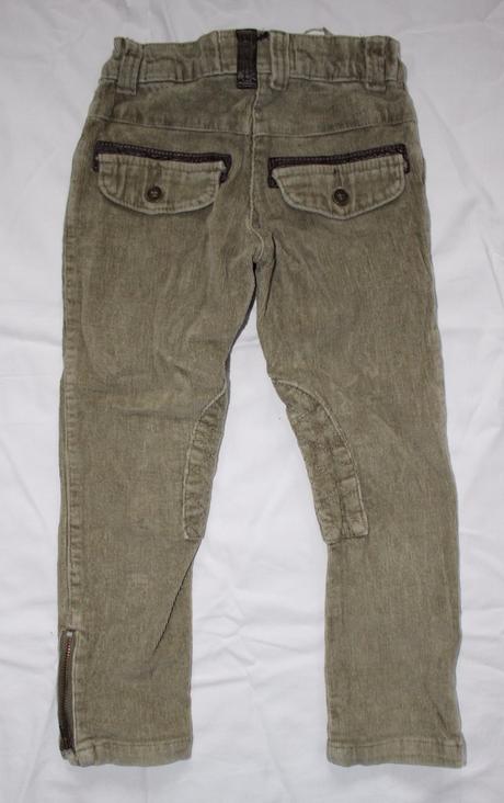 Op404. dívčí khaki manšestráky, st. bernard,110