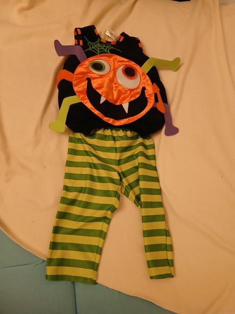 Kostým na karneval,veselý pavouček, 