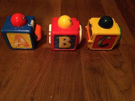 Aktivní kostky fisher price, 