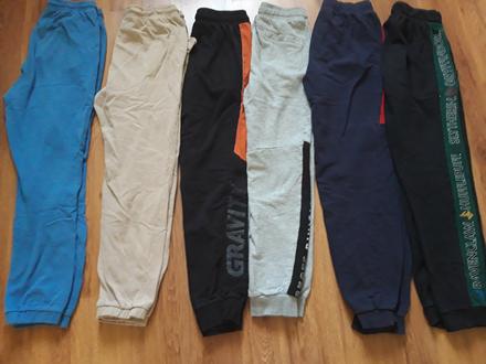 3x tepláky i jednotlivě, 164