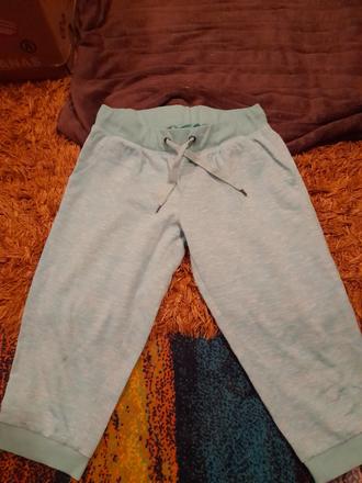 Kraťasy tříčtvrťáky crivit zelenkavé, crivit,m