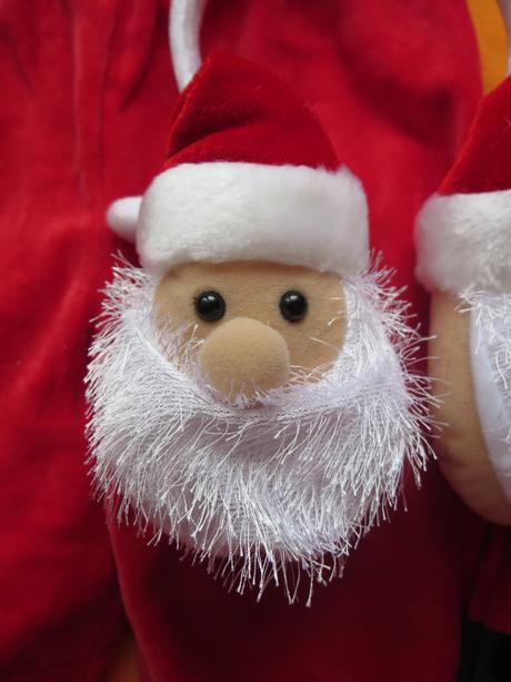 Kostým santy + klapky na uši, 