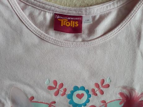 Dětské triko, tričko trolls, vel.134, trollkids,134