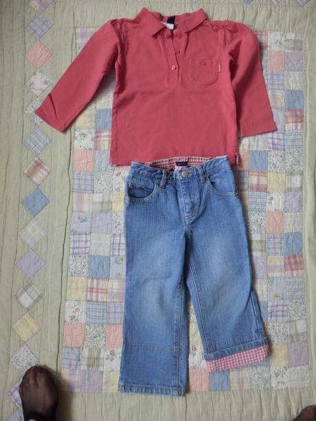 Tričko s límečkem+rifle gap, vel. 18-24 m, gap,92