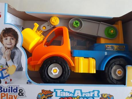 Auto šroubovací, bagr, 30cm, kamyu,