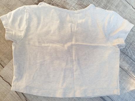 Dívčí crop top triko, 134