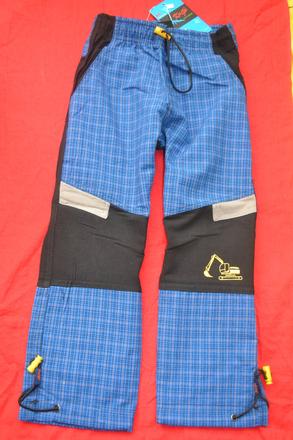 Kalhoty kugo plátěné, bavlna, 98,104, kugo,98 / 104