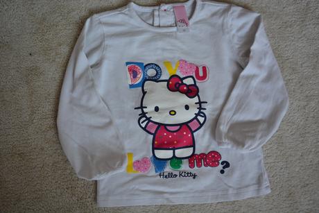 Trička - holly, žirafa, kitty, pejsek, h&m,86