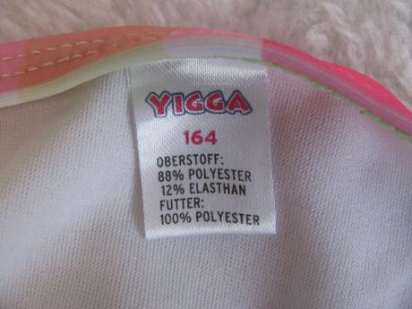 Dvoudílné dívčí barevné plavky,bikiny, yigga,164